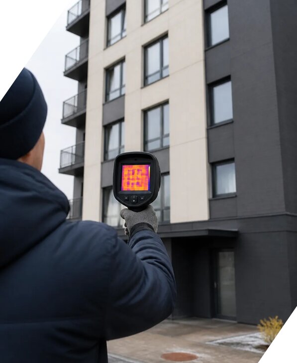 Тепловизионное обследование зданий в Сосновоборске от 5173 р. | ЭкспертизаРоссия